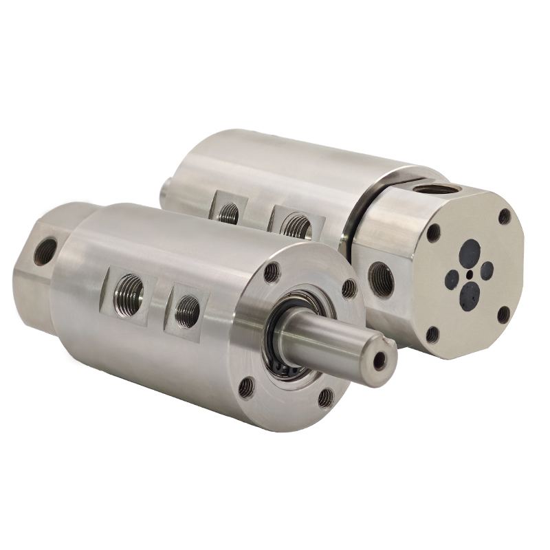 4路喷涂滑环-2路G1/4”油+2路G1/8”气-YNJ54-0202-0201(YN25-01-09)