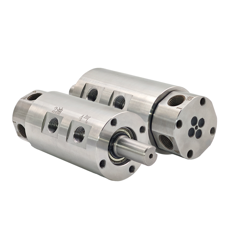 4路喷涂滑环-G1/4油+G1/4气-YNJ54-0402(YN25-03-16)