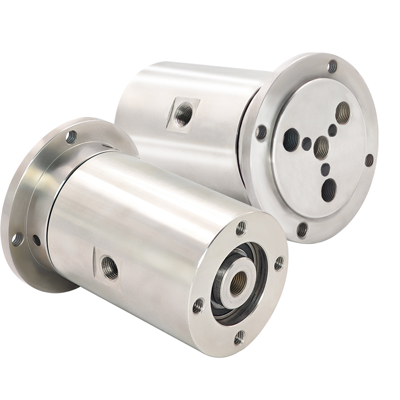 4路液压滑环带法兰-YNJ56-0401(YN25-06-02)