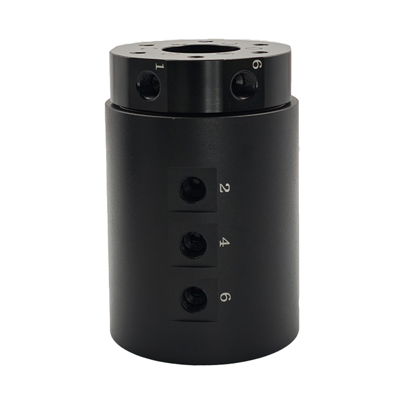 6路30孔径中空气滑环-G1/8