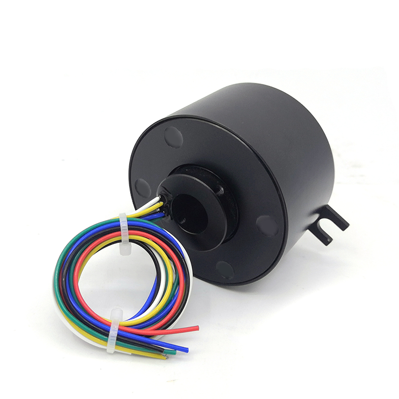 6路5A-12MM过孔导电滑环-YNT012-0605