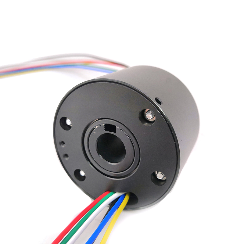 6路10A-12MM过孔导电滑环-YNT012-0610